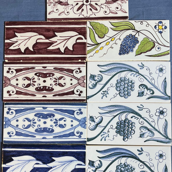 W-48 - Westraven: Miscellaneous Border Tiles - Set of 9